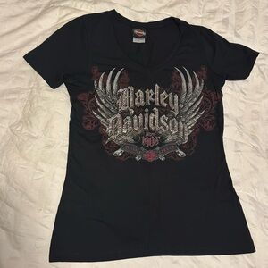 Harley-Davidson Bedazzled Top S